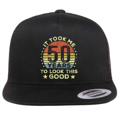 It took me 50 years to look this good 50th Birthday Flatbill Hat