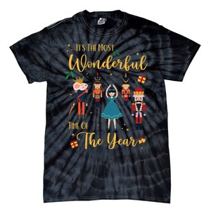 It's The Most Wonderful Time Of The Year Nutcracker Ballet Tie-Dye T-Shirt