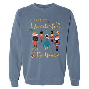 It's The Most Wonderful Time Of The Year Nutcracker Ballet Garment-Dyed Sweatshirt