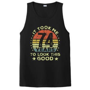 It took me 74 years to look this good 74th Birthday PosiCharge Competitor Tank