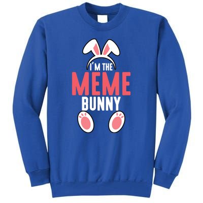 I'm The Meme Bunny Family Easter Tall Sweatshirt