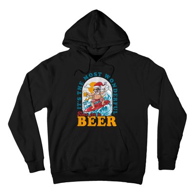 Its The Most Wonderful Time For Santa Christmas In July Hoodie