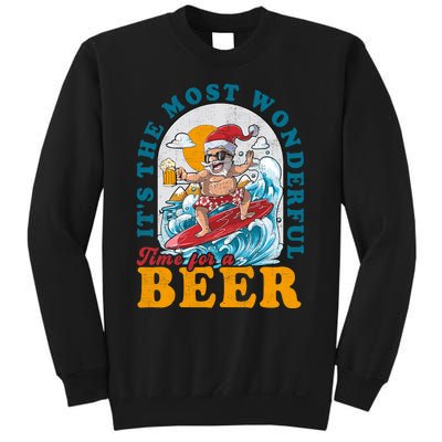 Its The Most Wonderful Time For Santa Christmas In July Sweatshirt