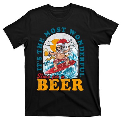 Its The Most Wonderful Time For Santa Christmas In July T-Shirt