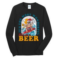 Its The Most Wonderful Time For Santa Christmas In July Tall Long Sleeve T-Shirt