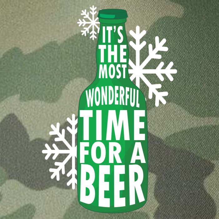 Its The Most Wonderful Time For A Beer Funny Christmas Legacy Tie Dye Trucker Hat