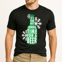 Its The Most Wonderful Time For A Beer Funny Christmas Performance Shirt