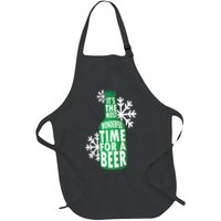 Its The Most Wonderful Time For A Beer Funny Christmas Apron