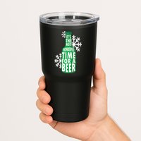 Its The Most Wonderful Time For A Beer Funny Christmas Tumbler