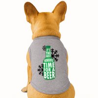 Its The Most Wonderful Time For A Beer Funny Christmas Doggie Tank
