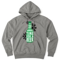 Its The Most Wonderful Time For A Beer Funny Christmas Hoodie