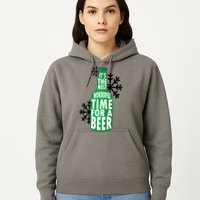 Its The Most Wonderful Time For A Beer Funny Christmas Hoodie