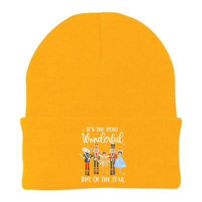 ItS The Most Wonderful Time Of The Year Nutcracker Ballet Knit Cap Winter Beanie