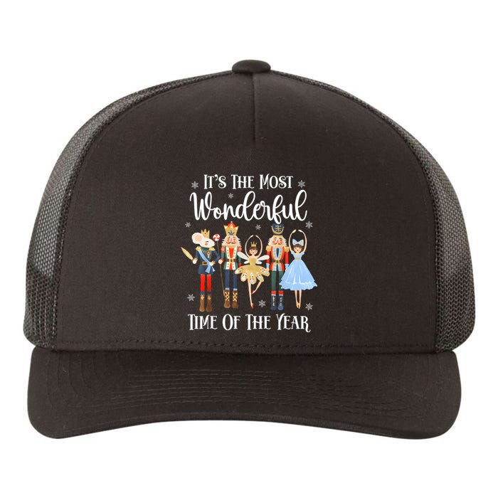 ItS The Most Wonderful Time Of The Year Nutcracker Ballet Yupoong Adult 5-Panel Trucker Hat