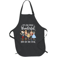 ItS The Most Wonderful Time Of The Year Nutcracker Ballet Full-Length Apron With Pockets