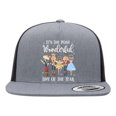 ItS The Most Wonderful Time Of The Year Nutcracker Ballet Flat Bill Trucker Hat