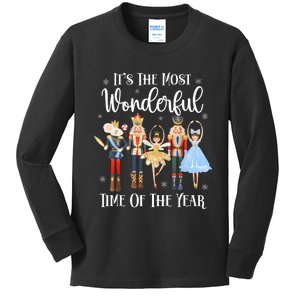 ItS The Most Wonderful Time Of The Year Nutcracker Ballet Kids Long Sleeve Shirt