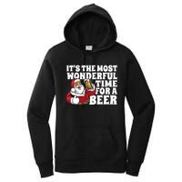 Its The Most Wonderful Time For A Beer Christmas In July Women's Pullover Hoodie