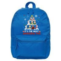 Its The Most Wonderful Time Husky Dogs Christmas Cool Gift 16 in Basic Backpack