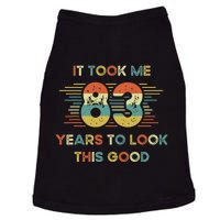 It Took Me 83 Years To Look This Good 83rd Birthday Retro Doggie Tank