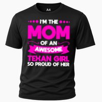 I'm The Mom Of An Awesome Texan Western Gift Cooling Performance Crew T-Shirt