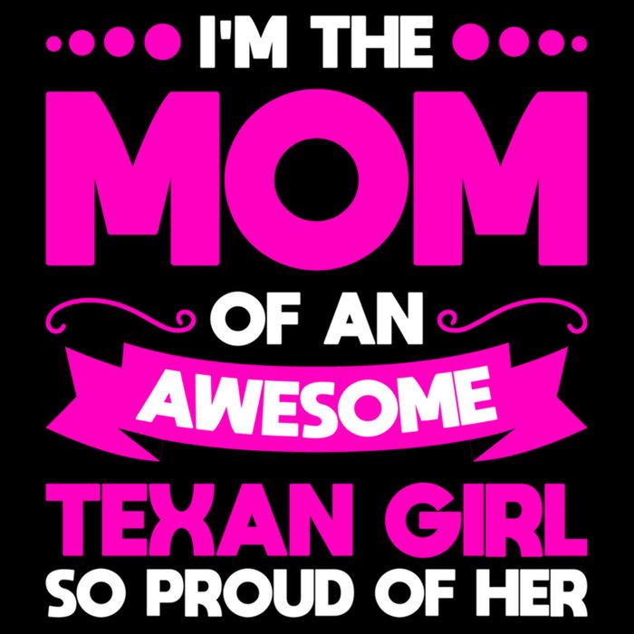 I'm The Mom Of An Awesome Texan Western Gift Cooling Performance Crew T-Shirt
