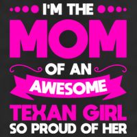 I'm The Mom Of An Awesome Texan Western Gift 11oz C Handle Ceramic Mug