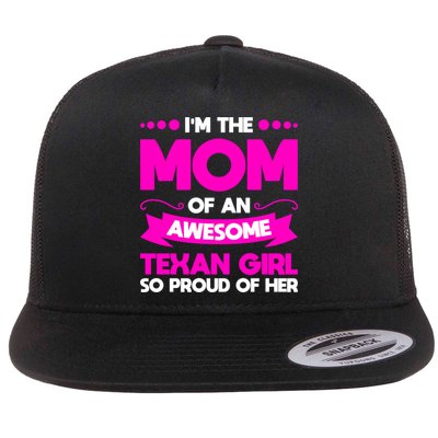 I'm The Mom Of An Awesome Texan Western Gift Flatbill Hat