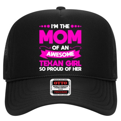 I'm The Mom Of An Awesome Texan Western Gift Trucker Hat