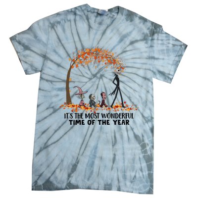 ItS The Most Wonderful Time Of The Year Halloween Tie-Dye T-Shirt