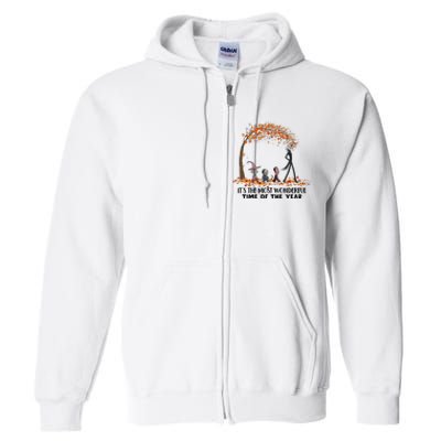 ItS The Most Wonderful Time Of The Year Halloween Full Zip Hoodie