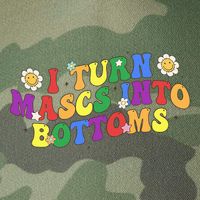 I Turn Masks Into Bottoms Legacy Tie Dye Trucker Hat