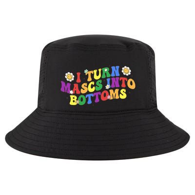 I Turn Masks Into Bottoms Cool Comfort Performance Bucket Hat