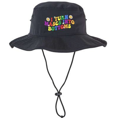 I Turn Masks Into Bottoms Bucket Hat