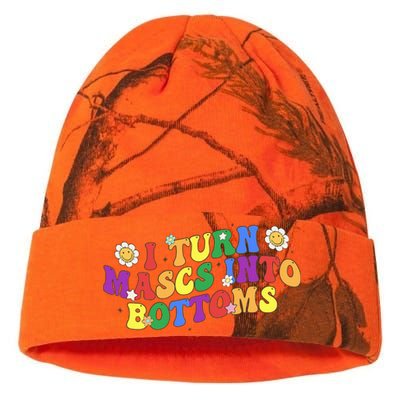 I Turn Masks Into Bottoms Kati Licensed 12" Camo Beanie