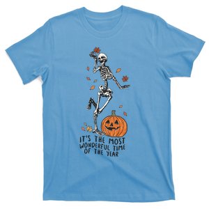 ItS The Most Wonderful Time Of The Years Skeleton Halloween Gift T-Shirt