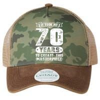 It Took Me 70 Years To Create This Masterpiece Gift Legacy Tie Dye Trucker Hat