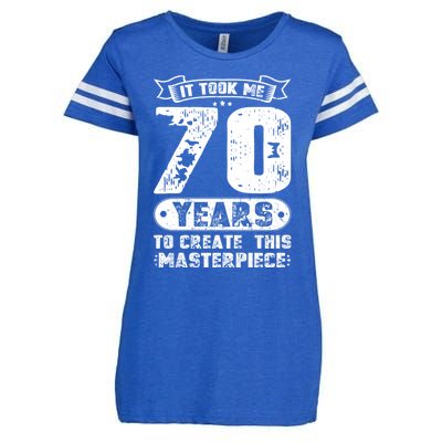 It Took Me 70 Years To Create This Masterpiece Gift Enza Ladies Jersey Football T-Shirt