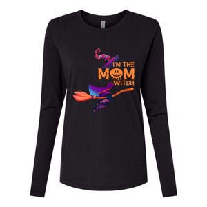 Im The Mom Witch Funny Halloween Matching Group Costume Cute Gift Womens Cotton Relaxed Long Sleeve T-Shirt