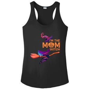 Im The Mom Witch Funny Halloween Matching Group Costume Cute Gift Ladies PosiCharge Competitor Racerback Tank