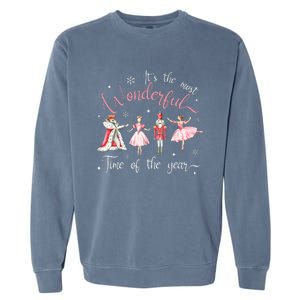 It's The Most Wonderful Time Of The Year Nutcracker Ballet Garment-Dyed Sweatshirt