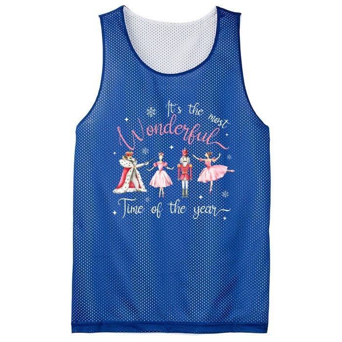 It's The Most Wonderful Time Of The Year Nutcracker Ballet Mesh Reversible Basketball Jersey Tank