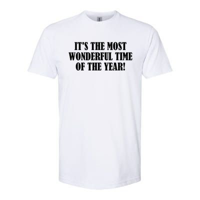 It's The Most Wonderful Time Of The Year! Gift Softstyle CVC T-Shirt