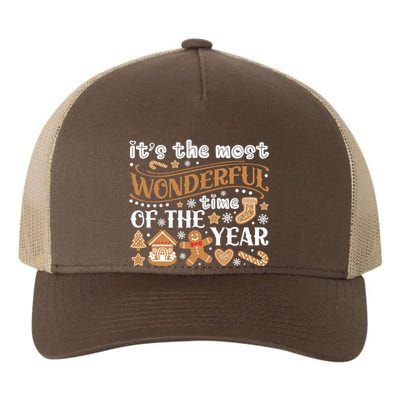 ItS The Most Wonderful Time Of The Year Merry Xmas Yupoong Adult 5-Panel Trucker Hat