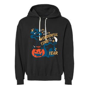 It's the Most Wonderful Time of the Year Halloween Garment-Dyed Fleece Hoodie