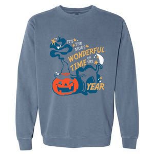 It's the Most Wonderful Time of the Year Halloween Garment-Dyed Sweatshirt