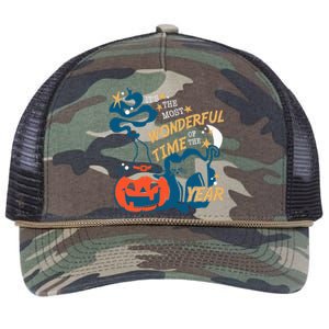 It's the Most Wonderful Time of the Year Halloween Retro Rope Trucker Hat Cap