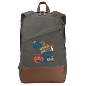 It's the Most Wonderful Time of the Year Halloween Cotton Canvas Backpack