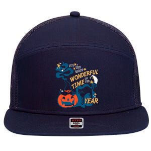 It's the Most Wonderful Time of the Year Halloween 7 Panel Mesh Trucker Snapback Hat