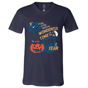 It's the Most Wonderful Time of the Year Halloween V-Neck T-Shirt